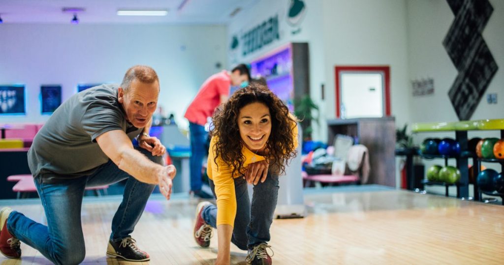 Couple Bowling